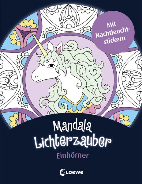 Produktbild: Mandala-Lichterzauber - Einhörner