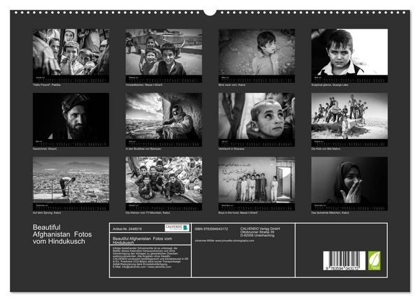Produktbild: Beautiful Afghanistan Fotos vom Hindukusch (hochwertiger Premium Wandkalender 2027 DIN A2 quer), Kunstdruck in Hochglanz