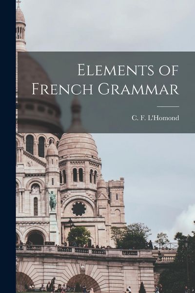Produktbild: Elements of French Grammar