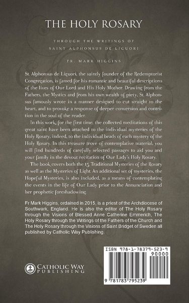 Produktbild: The Holy Rosary through the Writings of Saint Alphonsus de Liguori