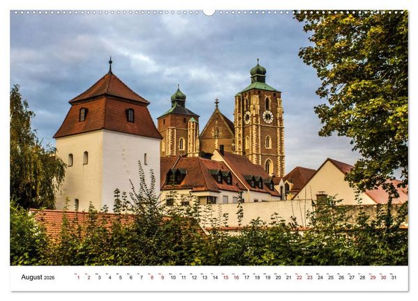 Produktbild: M&auml;rchenhaftes Ingolstadt (hochwertiger Premium Wandkalender 2026 DIN A2 quer), Kunstdruck in Hochglanz
