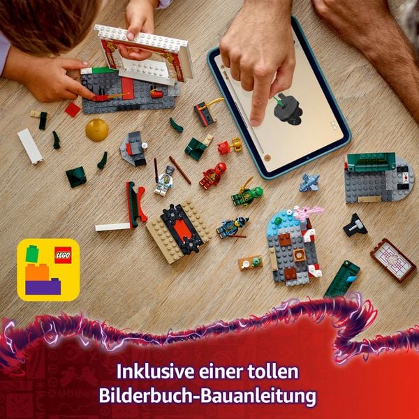 Produktbild: LEGO NINJAGO Spinjitzu-Tempel der Ninja - Set mit 4 Minifiguren 71831