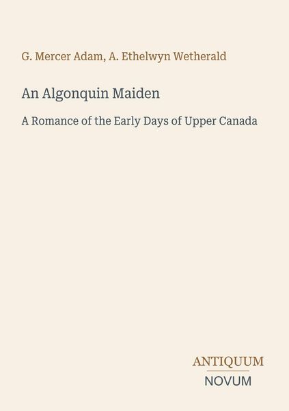 Produktbild: An Algonquin Maiden