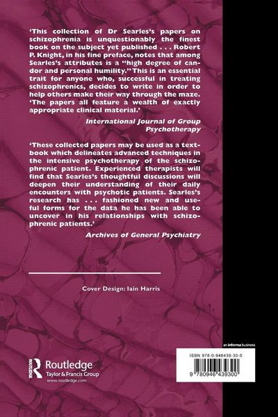 Produktbild: Collected Papers on Schizophrenia and Related Subjects