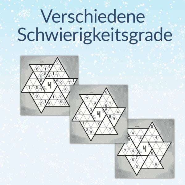 Produktbild: 24 DAYS R&Auml;TSELADVENTSKALENDER &ndash; Sternsudoku