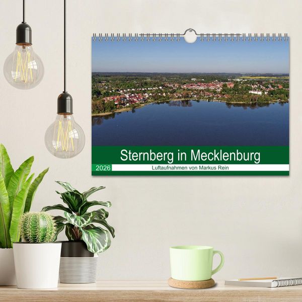 Produktbild: Sternberg in Mecklenburg - Luftaufnahmen von Markus Rein (Wandkalender 2026 DIN A4 quer), CALVENDO Monatskalender