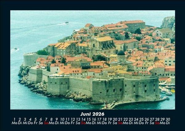 Produktbild: Kroatien 2026 Fotokalender DIN A5