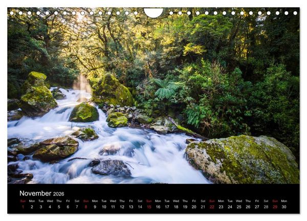 Produktbild: South Island of New Zealand (Wall Calendar 2026 DIN A4 landscape), CALVENDO 12 Month Wall Calendar