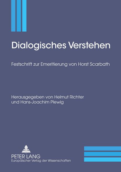 Produktbild: Dialogisches Verstehen