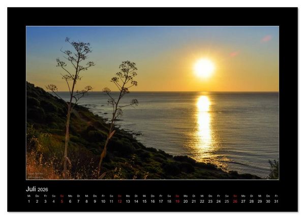 Produktbild: Die Trauminsel Sardinien (Wandkalender 2026 DIN A2 quer), CALVENDO Monatskalender