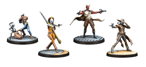 Produktbild: Star Wars Shatterpoint - Fistful of Credits (Squad-Pack F&uuml;r eine handvoll Credits) DE/EN/ES/FR/PL