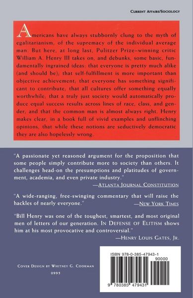 Produktbild: In Defense of Elitism