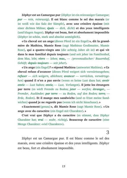 Produktbild: Le Cheval Blanc de Camargue - Franz&ouml;sisch lernen mit lustigen Kurzgeschichten A1-A2 (+ Audio-CD)