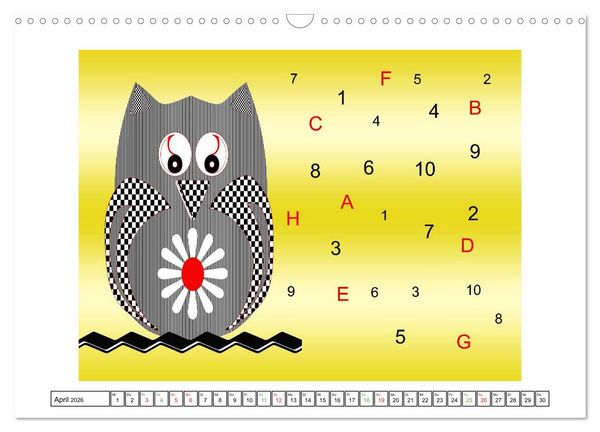 Produktbild: R&auml;tselspa&szlig; f&uuml;r Kinder ab 4 Jahren (Wandkalender 2026 DIN A3 quer), CALVENDO Monatskalender