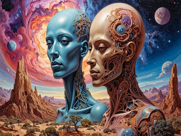 Produktbild: CALVENDO Puzzle Aufbruch: "Lass uns die alten gegen neue Farben tauschen." | 1000 Teile Lege-Gr&ouml;&szlig;e 64x48cm Foto-Puzzle f&uuml;r gl&uuml;ckliche Stunden