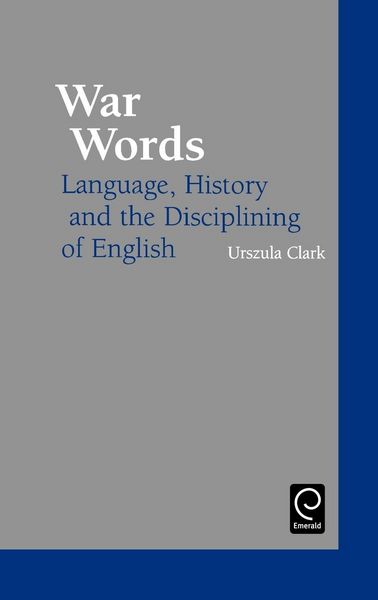 Produktbild: War Words: Language, History and the Disciplining of English