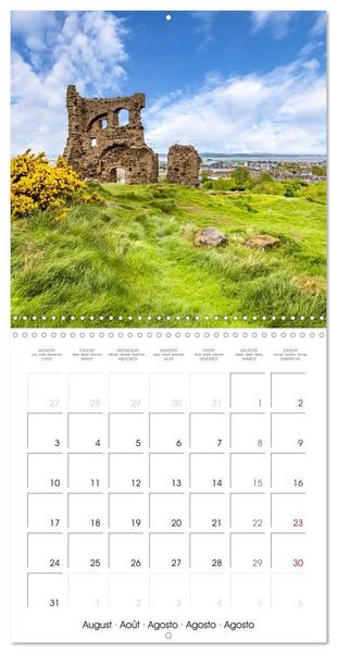 Produktbild: EDINBURGH History and urban idyll (Wall Calendar 2026 12 &times; 12 Inch) CALVENDO 12 Month Wall Calendar