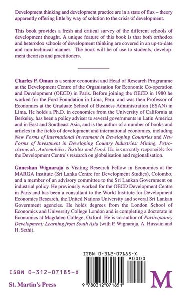 Produktbild: The Postwar Evolution of Development Thinking