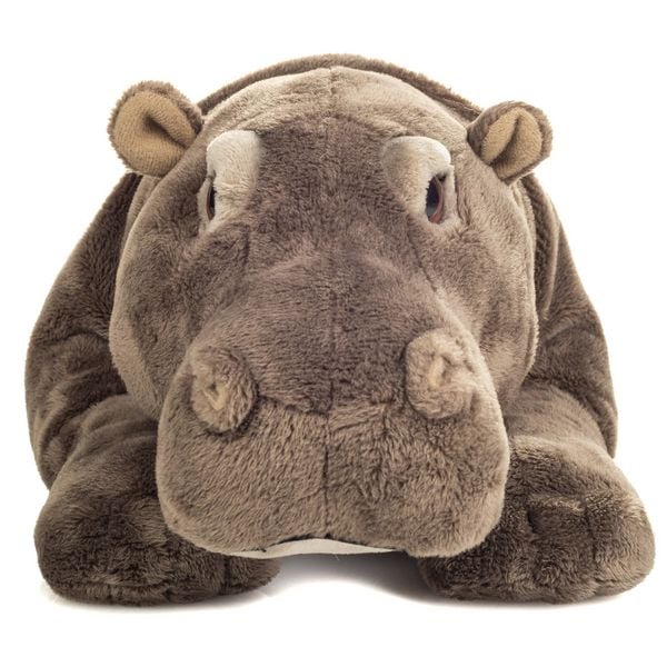Produktbild: Teddy Hermann 90596 - Nilpferd liegend, Pl&uuml;sch, 48 cm