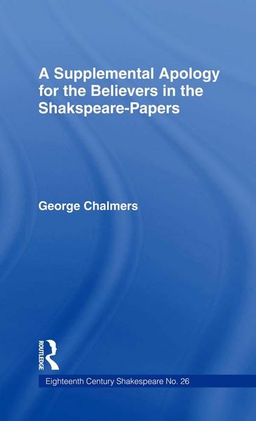 Produktbild: Supplemental Apology for Believers in Shakespeare Papers