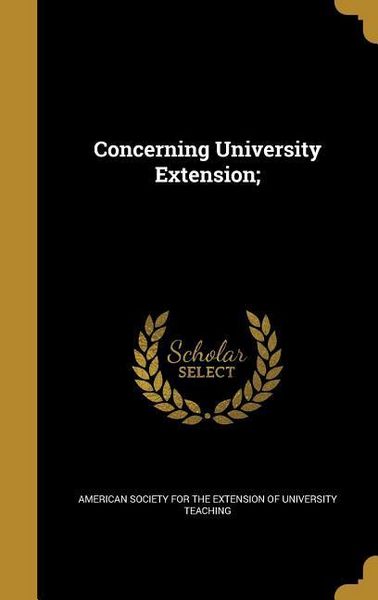 Produktbild: Concerning Univ Extension