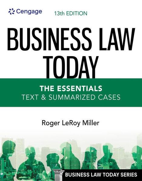 Produktbild: Business Law Today - The Essentials