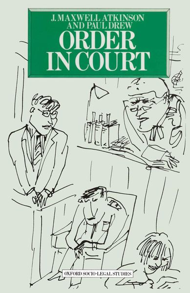 Produktbild: Order in Court