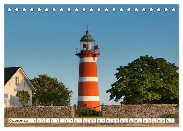 Produktbild: Gotland - Sonneninsel in der Ostsee (Tischkalender 2026 DIN A5 quer), CALVENDO Monatskalender