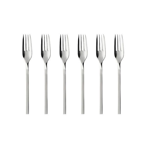Produktbild: Villeroy & Boch Newwave Kuchengabel, 6 St&uuml;ck