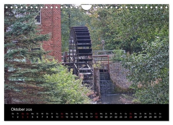 Produktbild: Wasserm&uuml;hlen an der Dahme (Wandkalender 2026 DIN A4 quer), CALVENDO Monatskalender