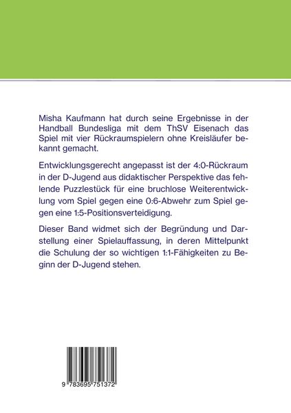 Produktbild: Der 4:0-R&uuml;ckraum in der D-Jugend