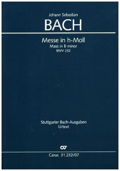 Produktbild: Messe in h-Moll, Studienpartitur