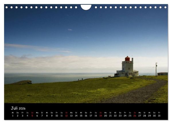 Produktbild: Island (Wandkalender 2026 DIN A4 quer), CALVENDO Monatskalender