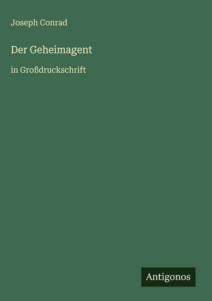 Produktbild: Der Geheimagent