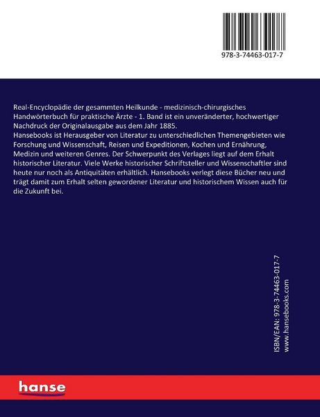 Produktbild: Real-Encyclop&auml;die der gesammten Heilkunde