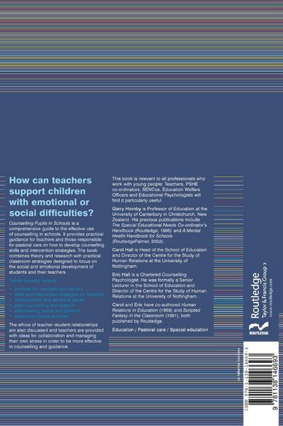 Produktbild: Counselling Pupils in Schools
