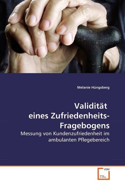 Produktbild: H&uuml;ngsberg, M: Validit&auml;t eines Zufriedenheits- Fragebogens