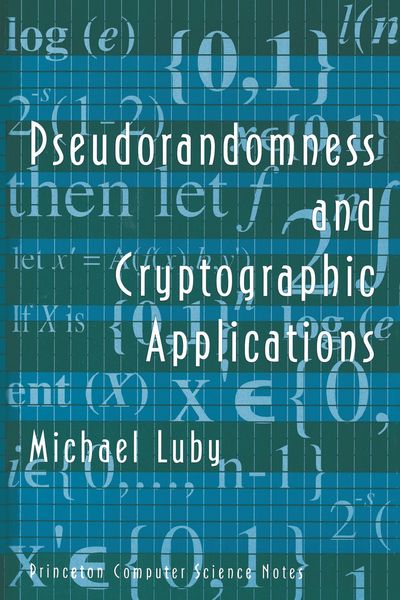 Produktbild: Pseudorandomness and Cryptographic Applications