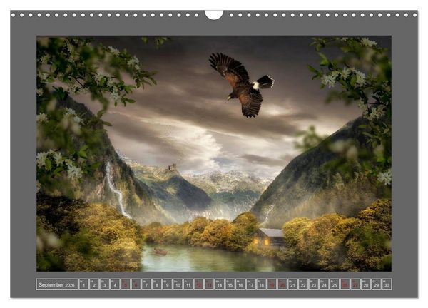 Produktbild: Uraltes Land (Wandkalender 2026 DIN A3 quer), CALVENDO Monatskalender