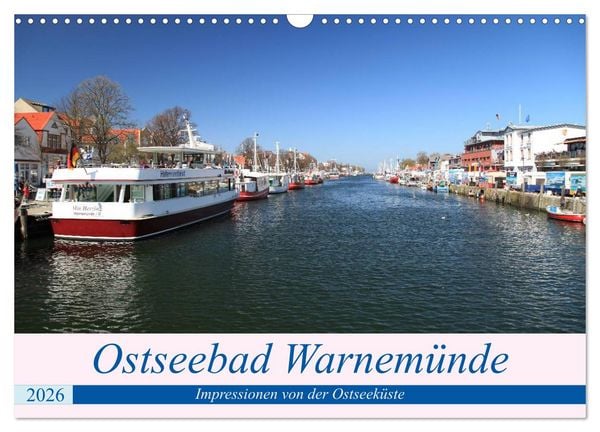 Produktbild: Ostseebad Warnem&uuml;nde (Wandkalender 2026 DIN A3 quer), CALVENDO Monatskalender