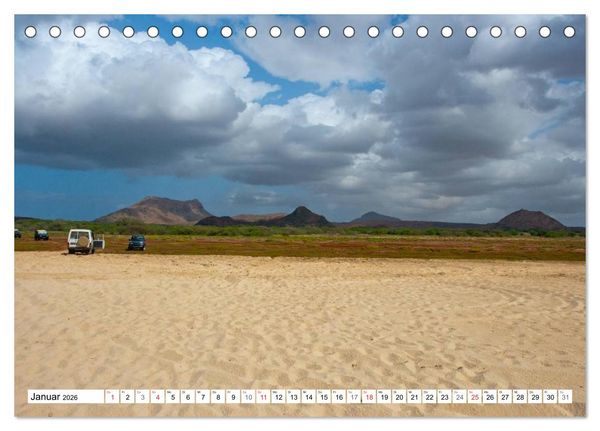 Produktbild: Boa Vista - Kapverden. Die Gem&uuml;tliche (Tischkalender 2026 DIN A5 quer), CALVENDO Monatskalender