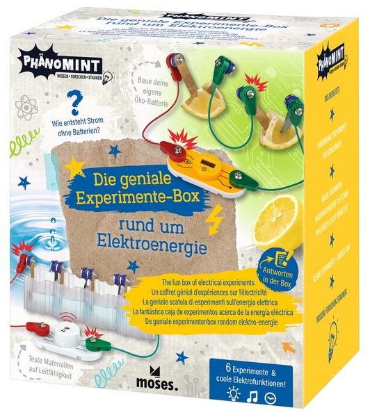 Produktbild: PhänoMINT Die geniale Box der Experimente rund um Elektroenergie