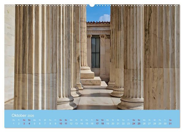 Produktbild: Geliebtes Athen (Wandkalender 2026 DIN A2 quer), CALVENDO Monatskalender