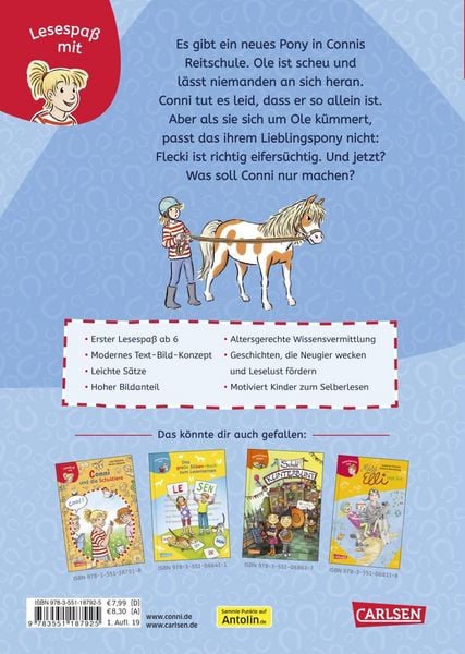 Produktbild: Lesen lernen mit Conni: Conni und das wilde Pony
