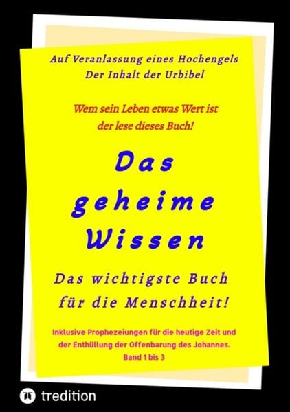 Produktbild: 2. Auflage 1. Band von Neuaufbau der Urbibel