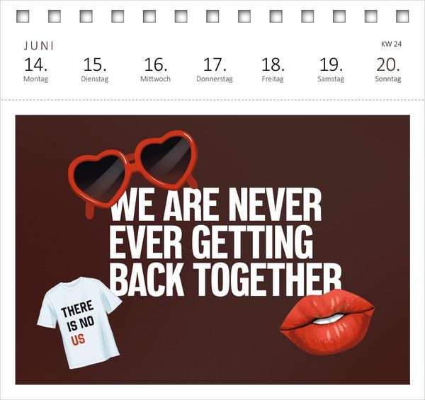 Produktbild: Postkartenkalender 365 Tage mit Taylor Swift 2027