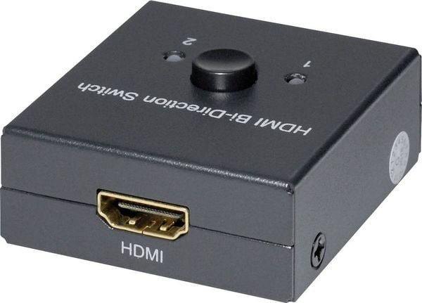 Maxtrack CS 32L HDMI-Switch bidirektional verwendbar 3840 x 2160 Pixel Schwarz