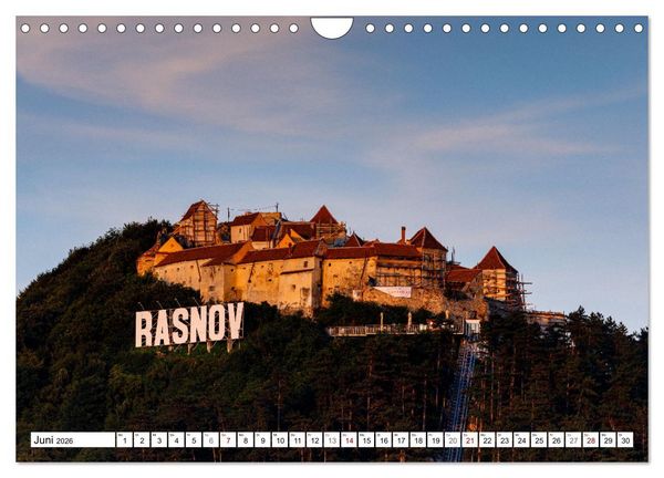 Produktbild: Rum&auml;niens ber&uuml;hmte Burgen (Wandkalender 2026 DIN A4 quer), CALVENDO Monatskalender