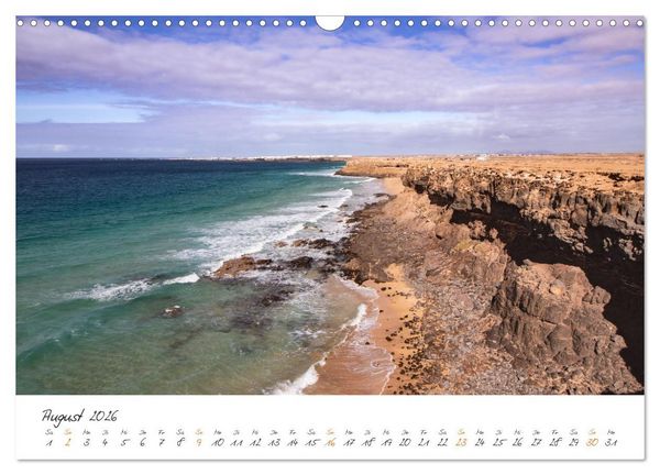Produktbild: X Tage Fuerteventura &ndash; Str&auml;nde, Vulkane und grandiose Landschaften (Wandkalender 2026 DIN A3 quer), CALVENDO Monatskalender