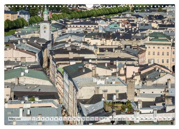 Produktbild: SALZBURG Blicke auf die Mozartstadt (Wandkalender 2026 DIN A3 quer), CALVENDO Monatskalender